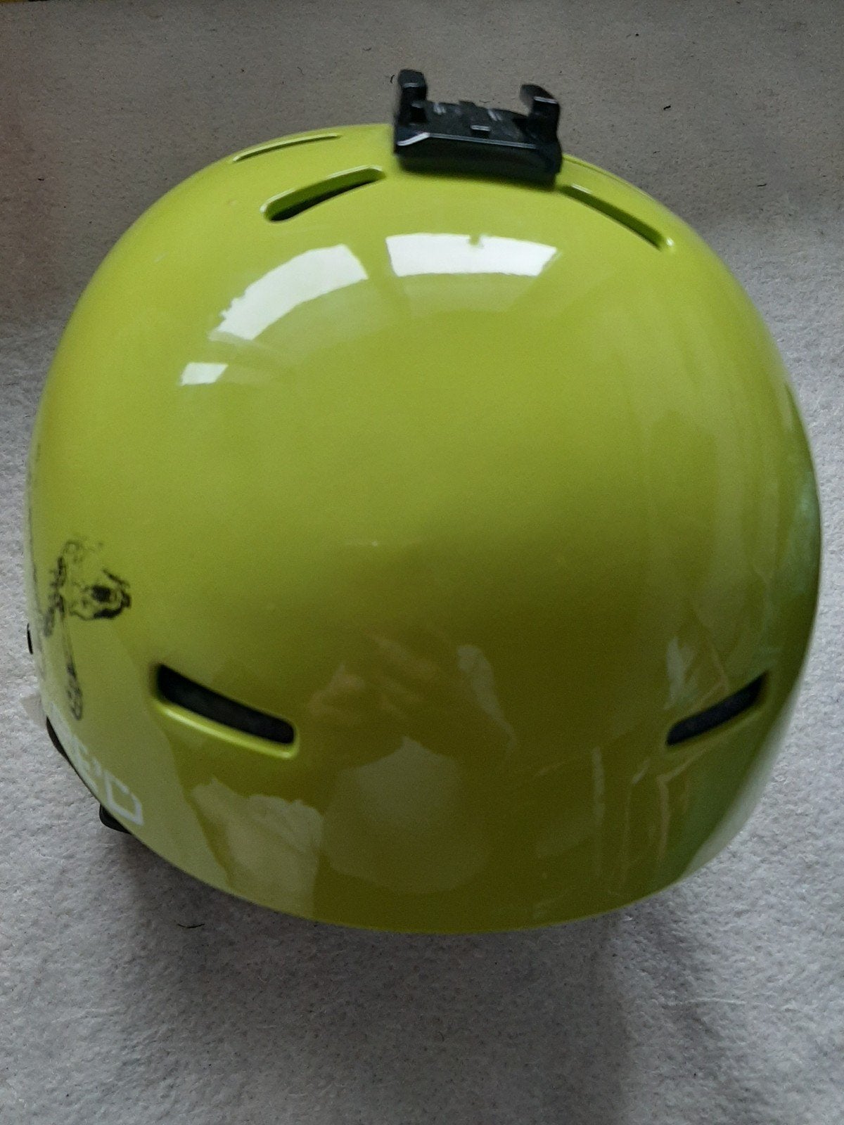 Skihelm/Snowboardhelm groen maat YL (53-55 cm), Overige merken, Gebruikt, Overige typen, Ophalen of Verzenden