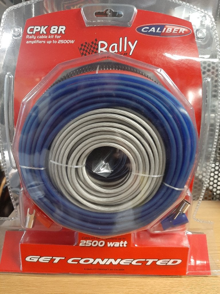 Caliber CPK8R kabelset 35 mm 2500 watt kabel nieuw € 29,90, Pascalstraat 6 1704 RD Heerhugowaard, Nieuw, Ophalen of Verzenden