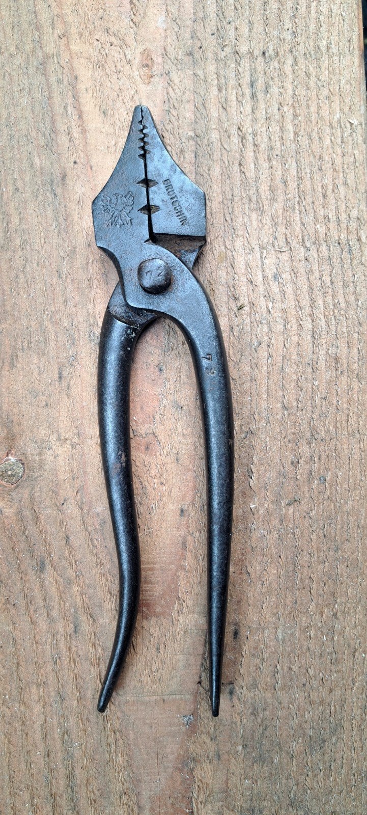 Vintage Schoenmakersgereedschap - Brutschin Tang No. 4, Ophalen of Verzenden