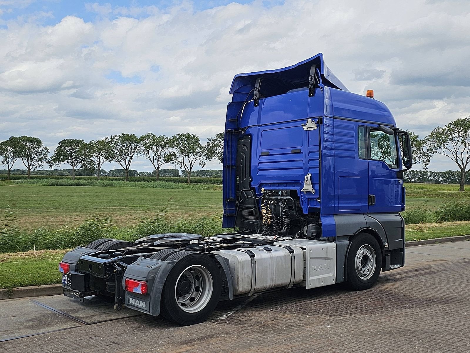 M.A.N. 18.460 TGX, Auto's, Vrachtwagens, Automaat, 460 pk, Euro 6, Blauw