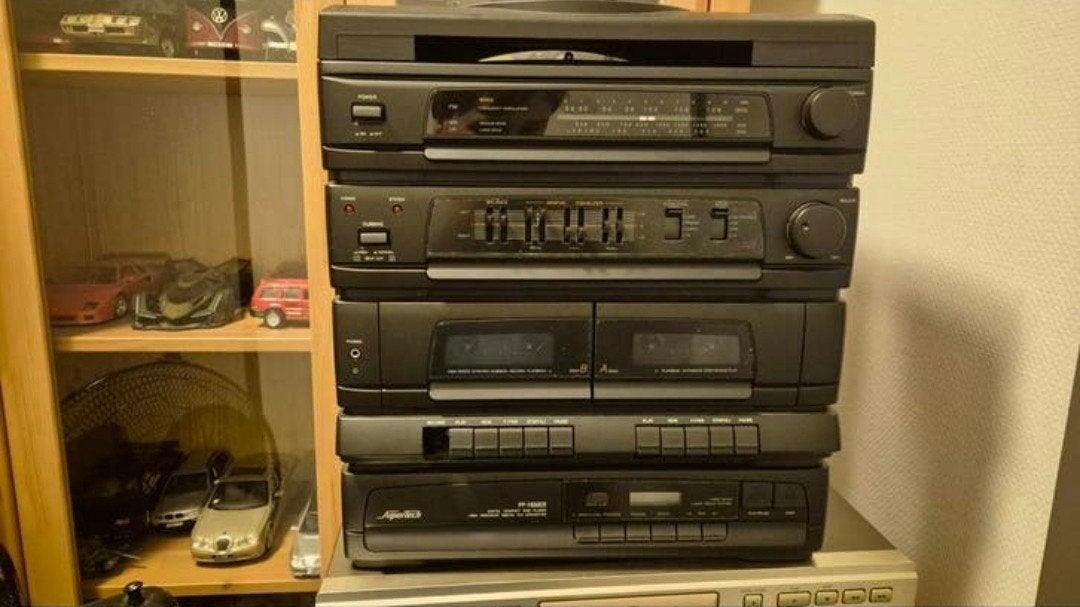 SuperTech stereo set (zie beschrijving), Audio, Tv en Foto, Stereo-sets, Gebruikt, Cassettedeck, Cd-speler, Speakers, Overige merken
