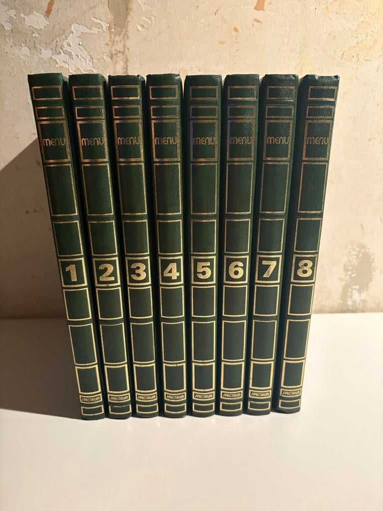 Spectrum Menu Recepten Encyclopedie 8-delig, Boeken, Ophalen of Verzenden, Gelezen, Tapas, Hapjes en Dim Sum, Gezond koken