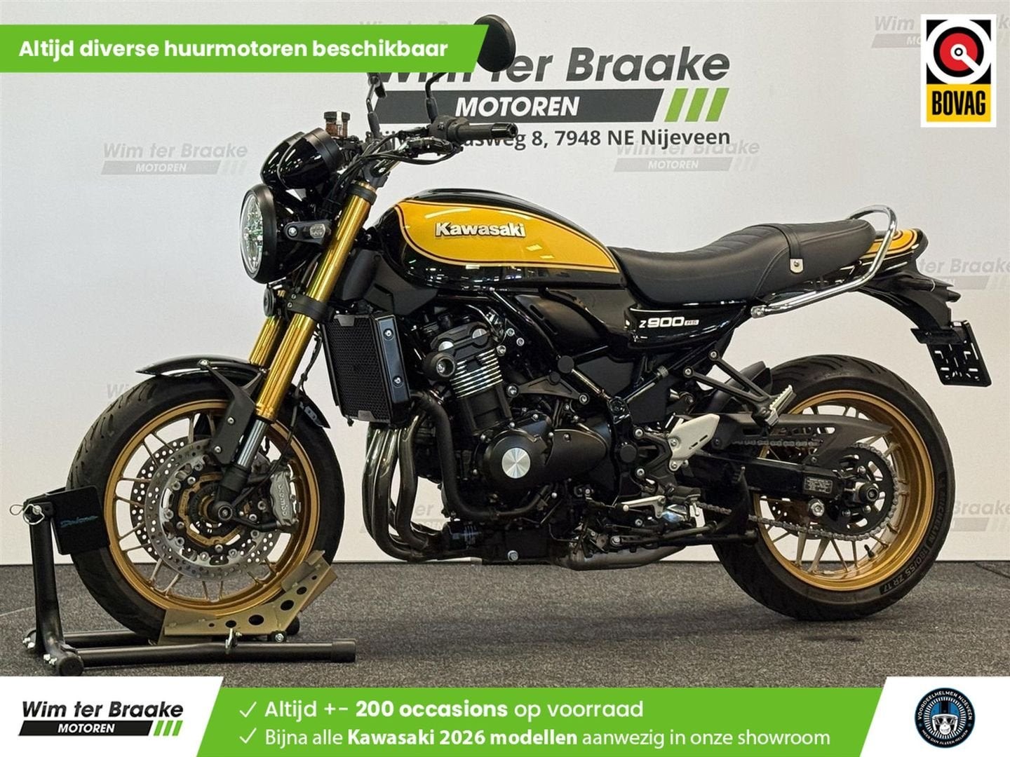 Kawasaki Z 900 RS SE (bj 2023) 8,607 km, Motoren, Motoren | Kawasaki, 4 cilinders, Motorrijbewijs A, 948 cc, Bedrijf