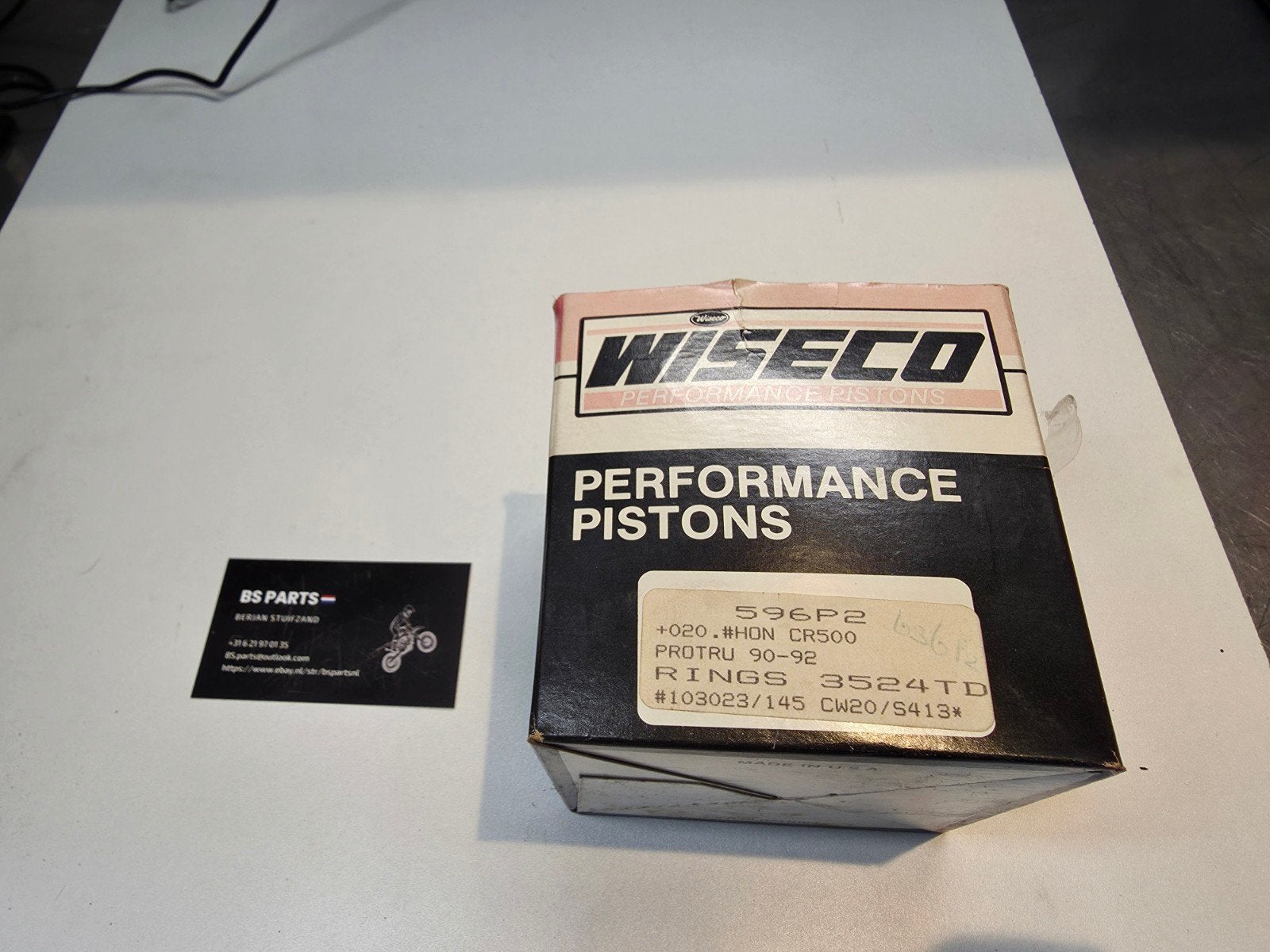 Honda CR 500 1989-2001 Wiseco Zuiger 89,50mm, Ophalen of Verzenden