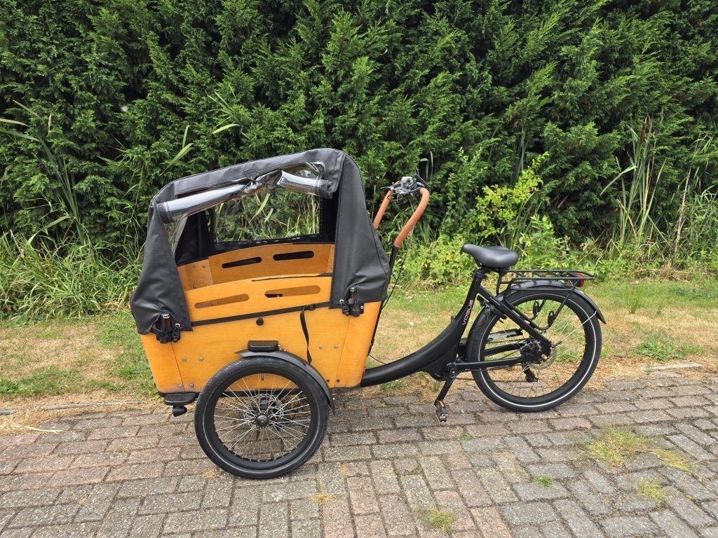 Bakfiets Vogue superior 3 2e handse bakfiets elektrisch, Fietsen en Brommers, Fietsen | Bakfietsen, Overige merken, 4 kinderen of meer