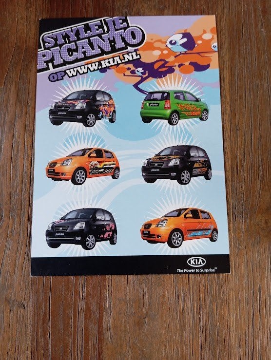 KIA Picanto 2 pag., Verzenden, Zo goed als nieuw, Overige merken