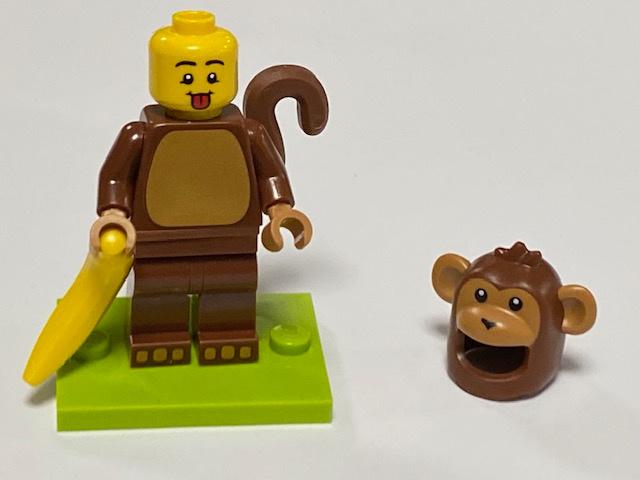Lego Series 28 col28-4 Monkey Costume Fan, Nieuw, Ophalen of Verzenden, Minifiguren serie, Minifiguur