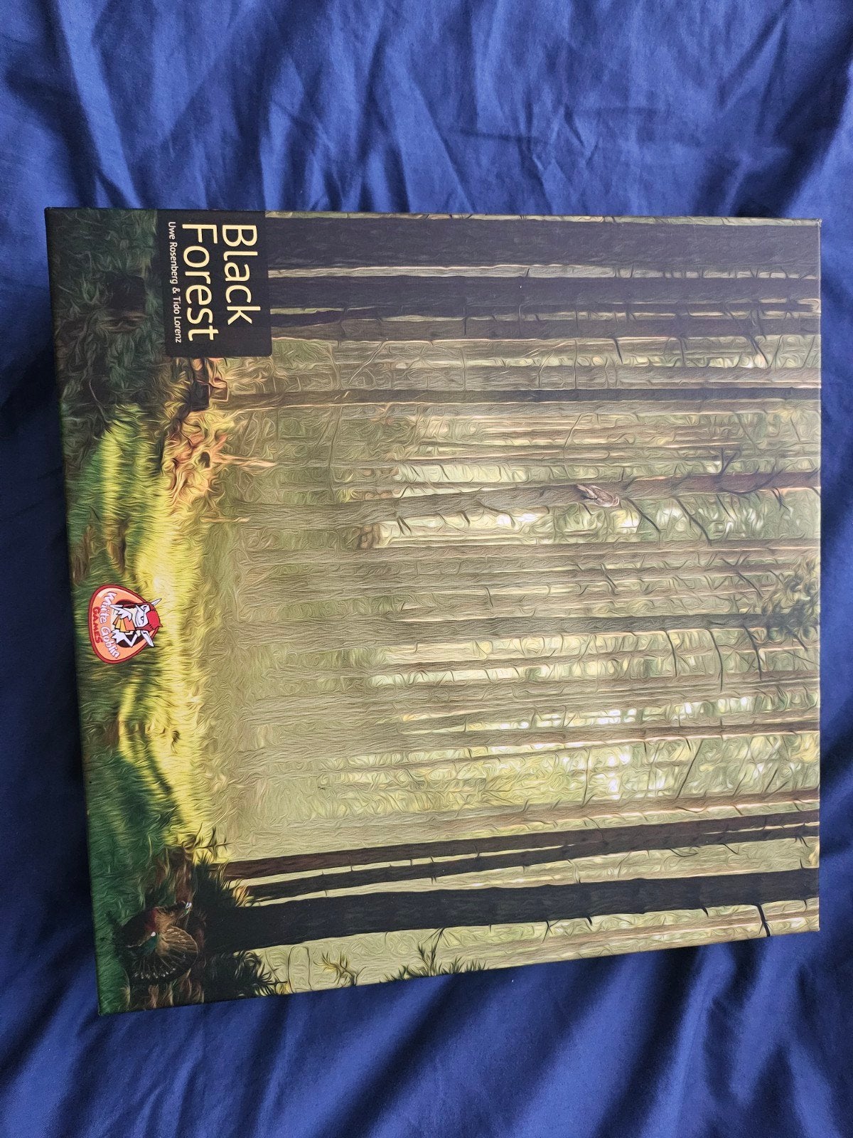 Black Forest bordspel van Uwe Rosenberg & Tido Lorenz, Vijf spelers of meer, Ophalen of Verzenden, Zo goed als nieuw, Lookout Games