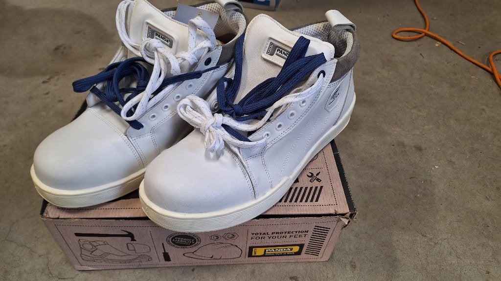Panda Kiara S3 Witte werkschoenen Maat 46, Kleding | Heren, ., Wit, Nieuw, Ophalen of Verzenden