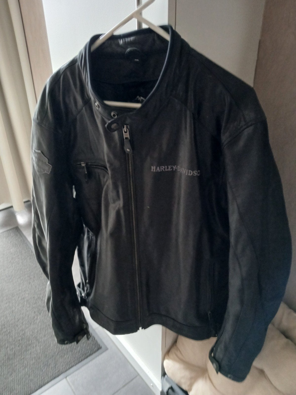 Harley-Davidson Leren Motorjas - Maat 2XL, Motoren, Harley-Davidson, Heren, Jas | leer, Ophalen of Verzenden