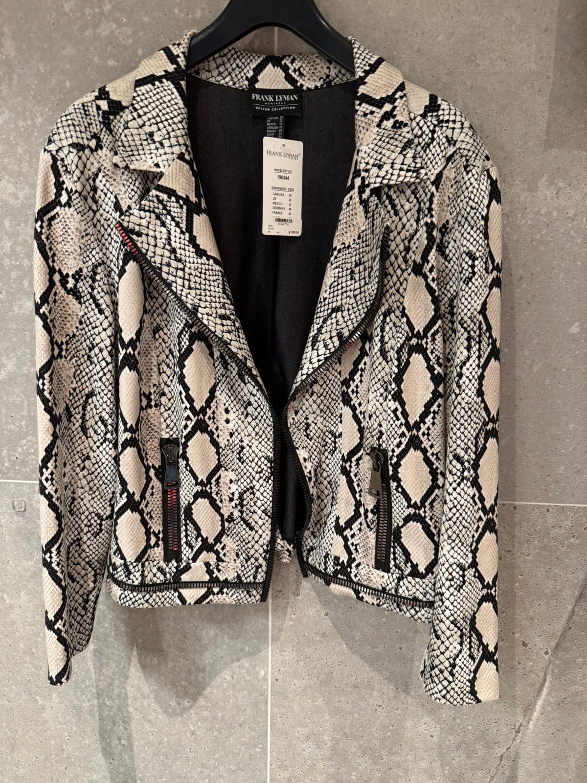 Frank lyman jasje maat 48, Verzenden, Nieuw, Maat 46/48 (XL) of groter, Meerkleurig
