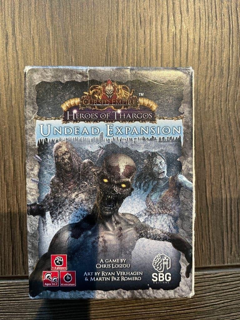 Heroes of Thargos: Undead Expansion, Een of twee spelers, Ophalen of Verzenden, Nieuw, SBG Editions
