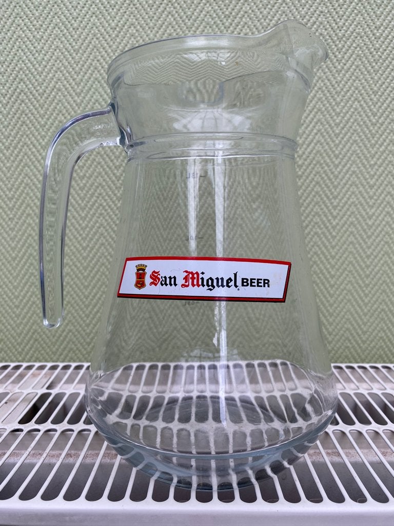 " San Miguel" pitcher bierkan, Verzamelen, Biermerken, Nieuw, Overige typen, Overige merken, Verzenden