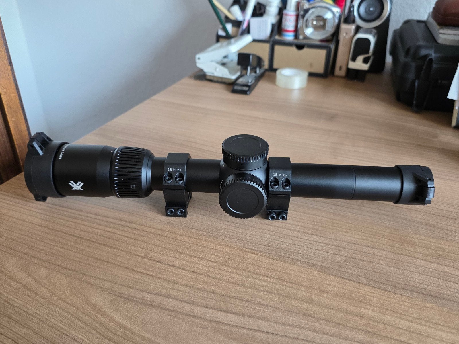 Vortex Venom 1-6x24 richtkijker met montage ringen, Ophalen of Verzenden, Zo goed als nieuw