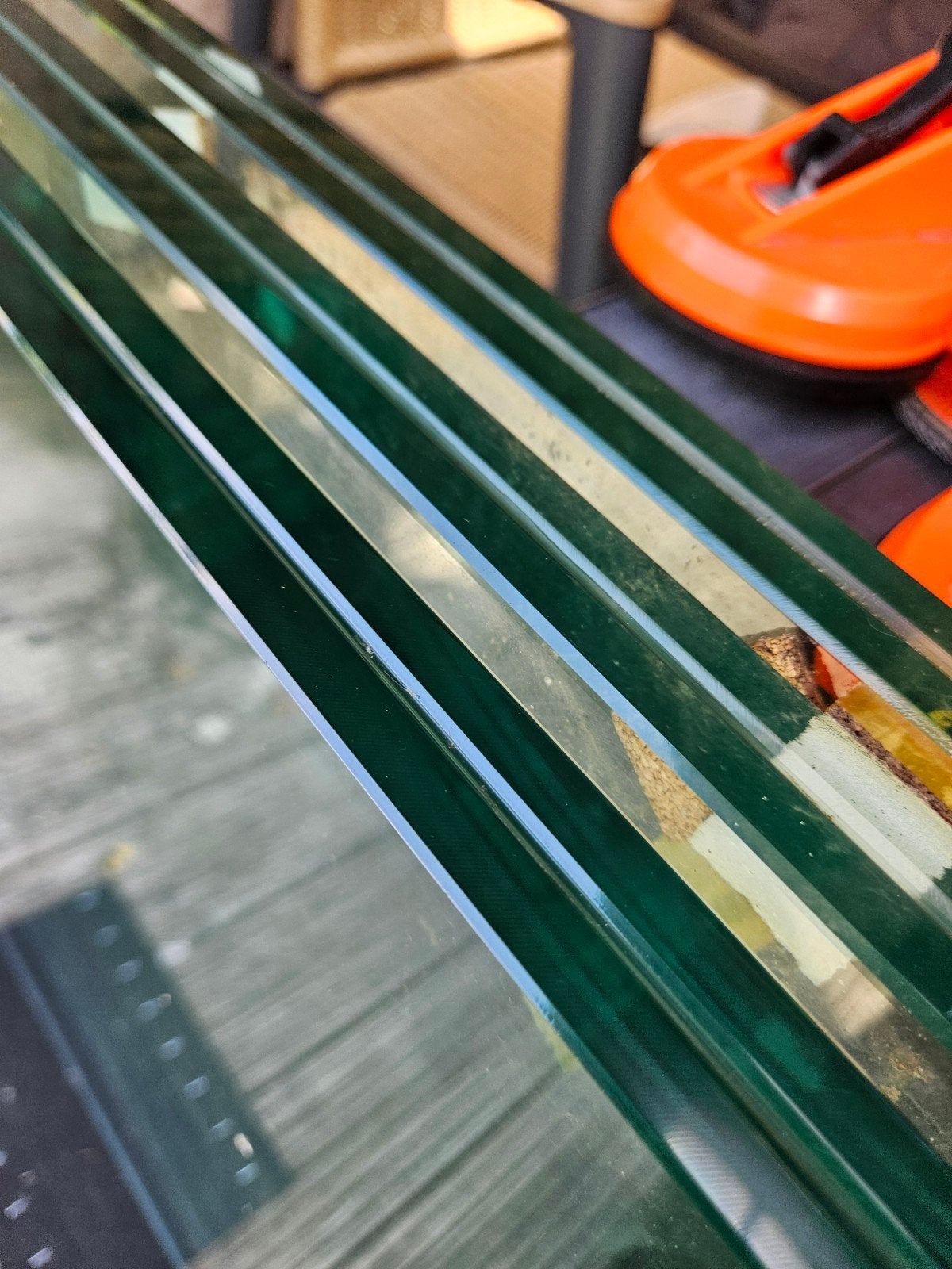 10.10.4 Gehard Gelaagd Glas 26mm - 3 Stuks Geslepen, Ophalen of Verzenden