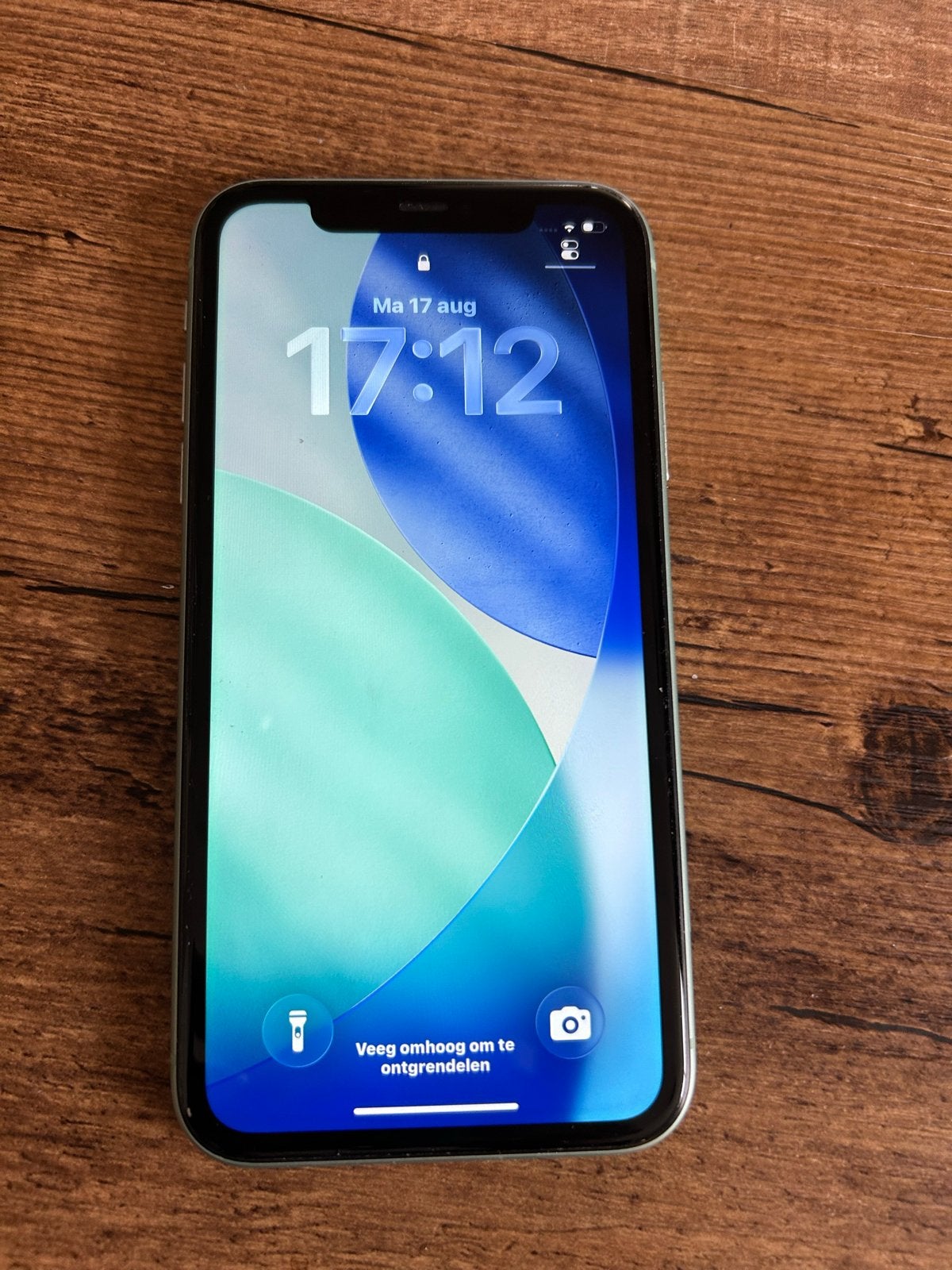iPhone 11 64GB Groen - Goede staat, batterij 74%, Gebruikt, 64 GB, Zonder simlock, Zonder abonnement