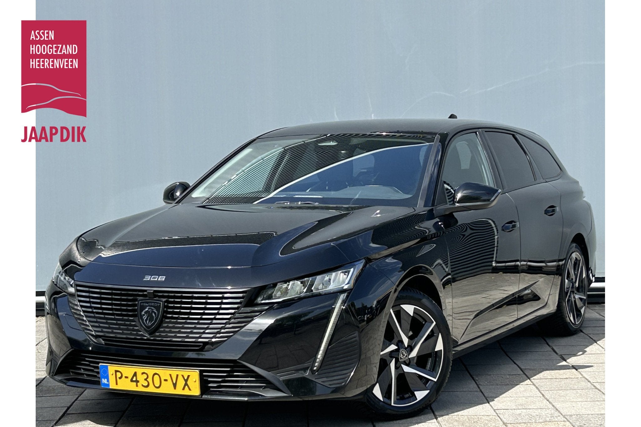 Peugeot 308 SW BWJ 2022 | 1.2PT 131PK Allure Pack Business |, Voorwielaandrijving, 1199 cc, Leder en Stof, Zwart