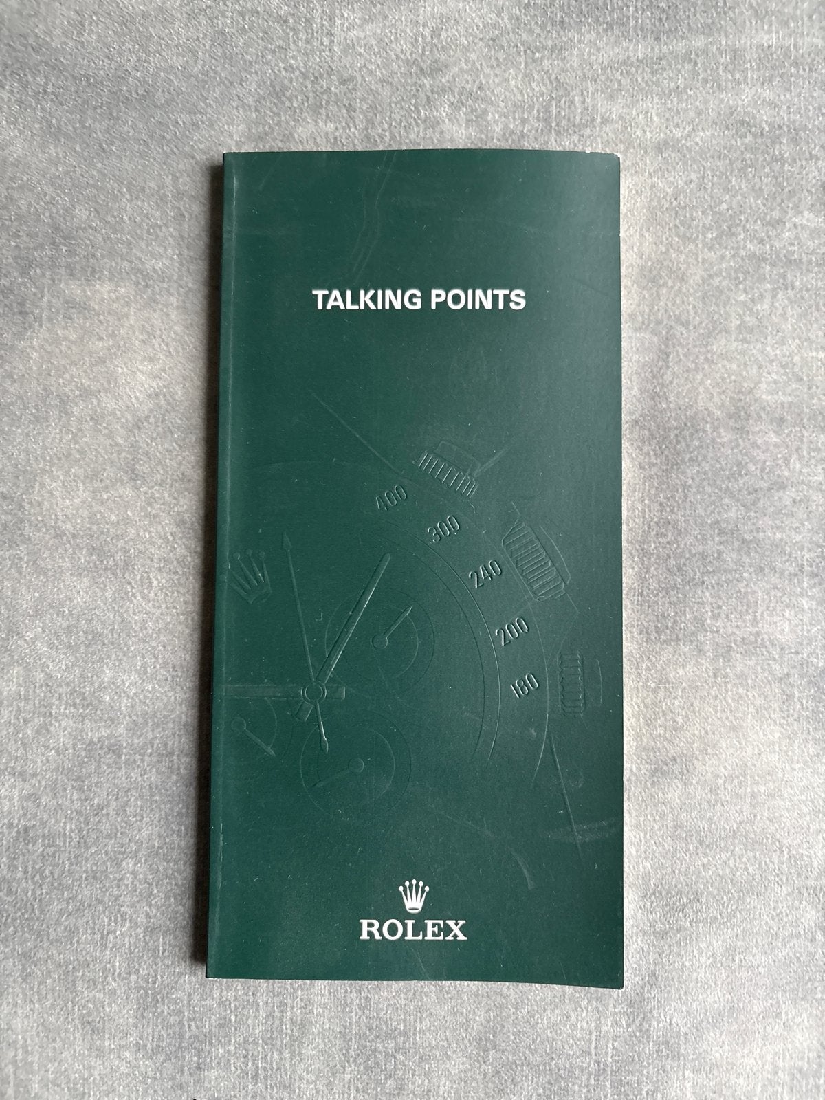 Rolex Talking Points Boekje Jaren '90 - Nieuwstaat, Sieraden, Tassen en Uiterlijk, Ophalen of Verzenden, Zo goed als nieuw