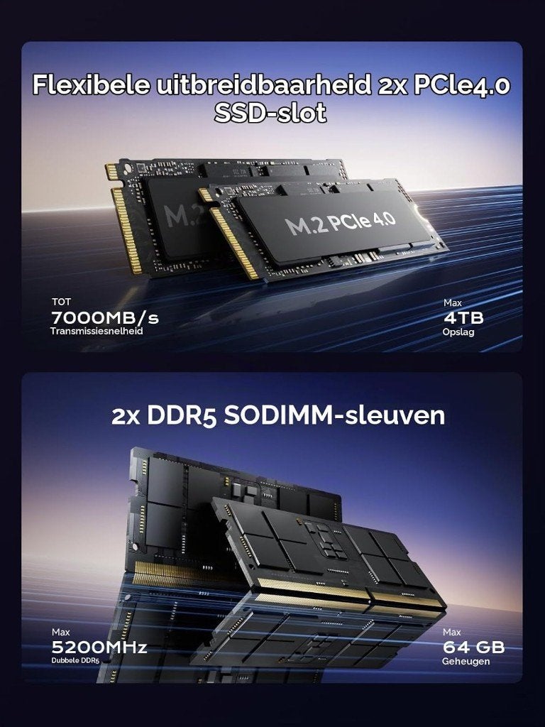 Minisforum 790S7, Ryzen9, 7940HX,16C, 16GB / 1TB, Computers en Software, Minisforum, Ophalen of Verzenden, Zo goed als nieuw, AMD Ryzen 9