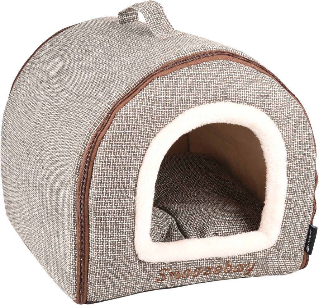 Kattenmand kattenhuis Snoozebay bruin van € 49,99 nu € 29,95, Flamingo, Nieuw, Ophalen of Verzenden, .