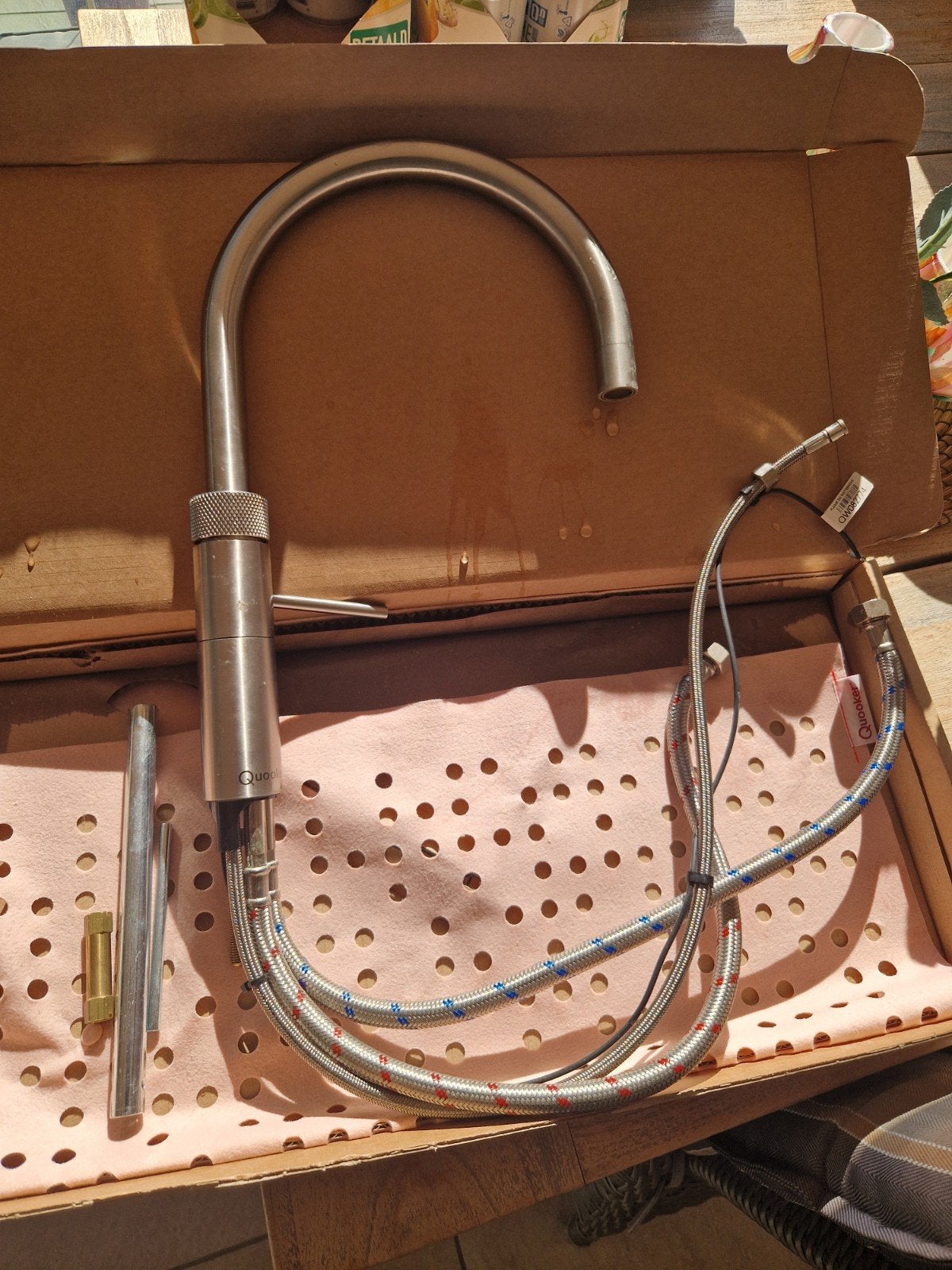 quooker Fusion rond kraan met defect, Ophalen of Verzenden, 25 tot 50 cm, Minder dan 50 cm, Minder dan 100 cm