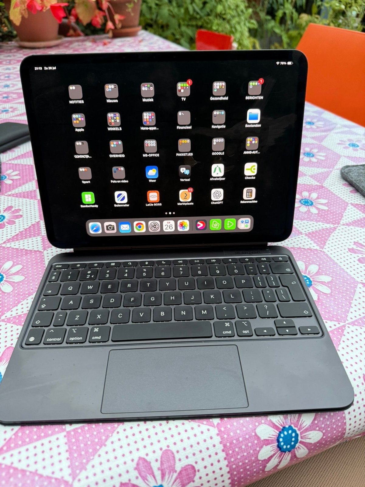 IPAD PRO 11 WIFI 2TB  nano texture SP BLK NT-BNL, Computers en Software, Apple iPads, Ophalen, Zwart, 11 inch, Zo goed als nieuw