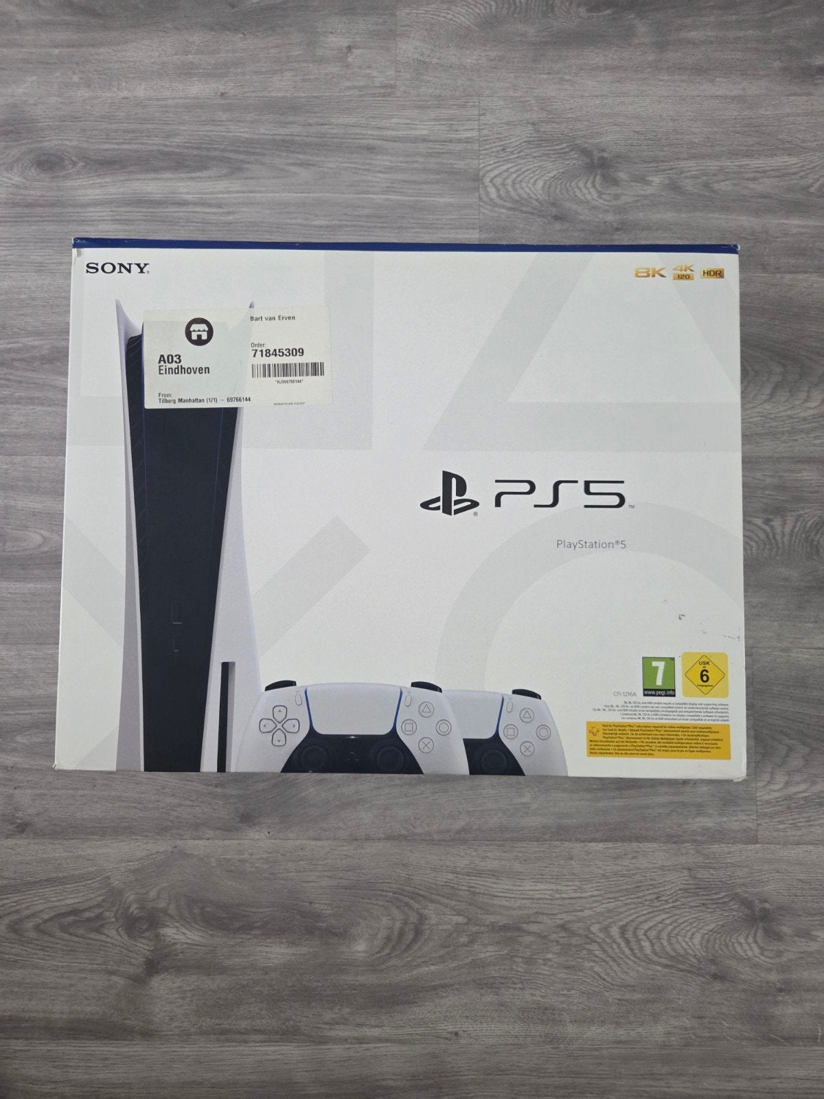 Ps5 normaal disc editie compleet met doos, Ophalen, Zo goed als nieuw