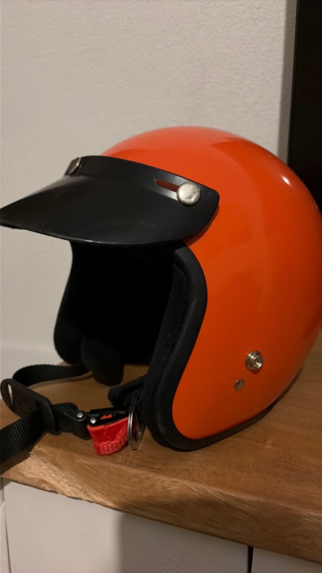 Retro Helm, Ophalen of Verzenden, Gebruikt, Medium