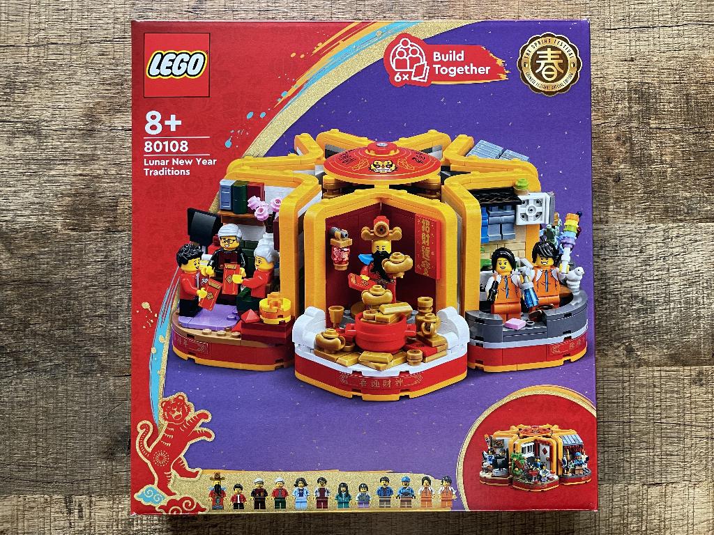 Lego Seasonal 80108: Lunar New Year Traditions SEALED, Overige thema's, Lego, Nieuw, Ophalen of Verzenden