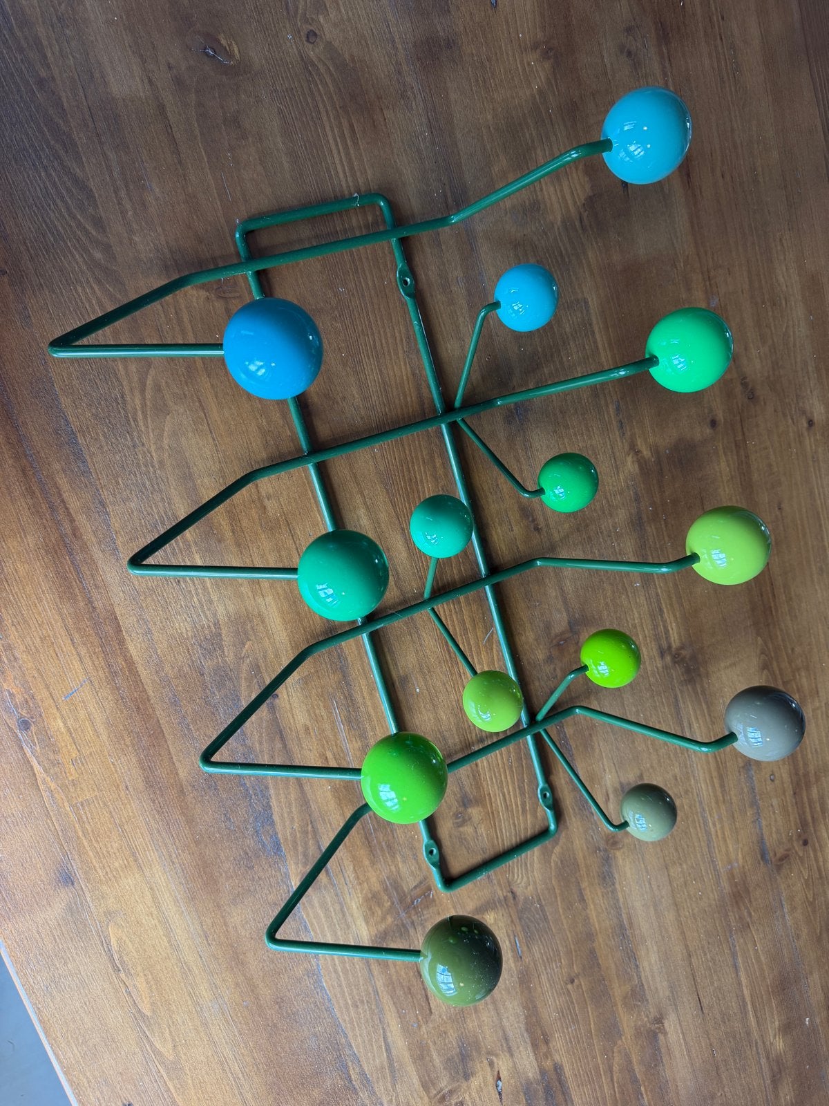 Vitra Hang it all kapstok - Charles & Ray Eames, Wandkapstok, Gebruikt, Verzenden, Minder dan 100 cm