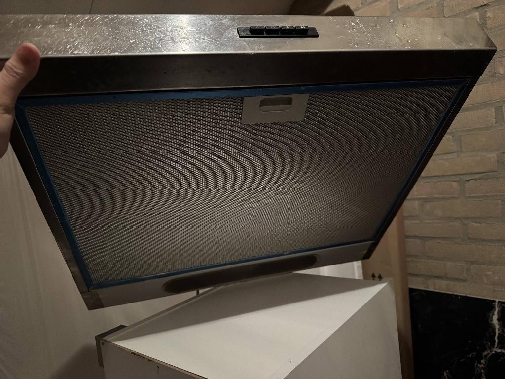 Ikea Lagan Afzuigkap wand (Ikea Extractor hood), Gebruikt, Wandschouwkap, Motor, Ophalen of Verzenden