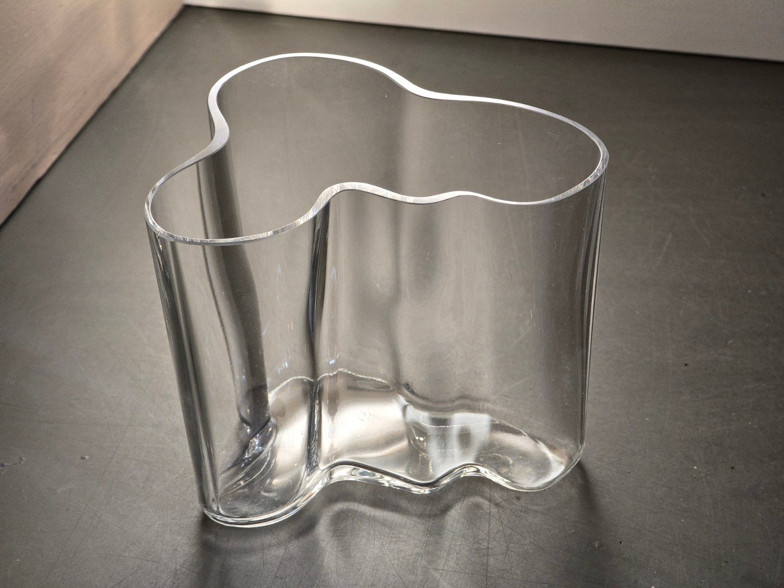 Alvar Aalto Iittala Vaas (Savoy) - Helder Glas, Ophalen of Verzenden