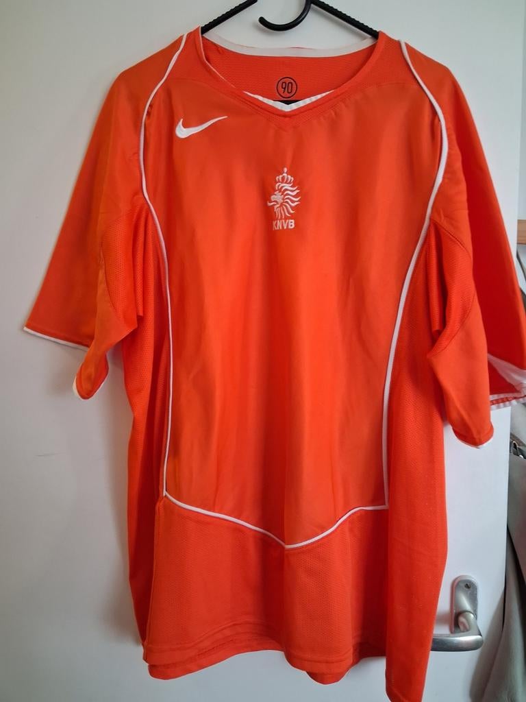 Nederlands elftal shirt knvb 2004 xxl holland oranje, Groter dan maat XL, Ophalen of Verzenden, Shirt