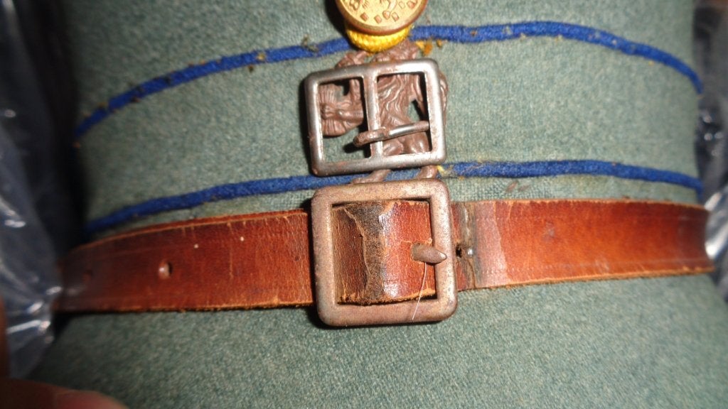 Kepie gesp voor 1940 NL leger vooroorlogs, Verzamelen, Militaria | Algemeen, Verzenden, Landmacht, Nederland, Overige typen