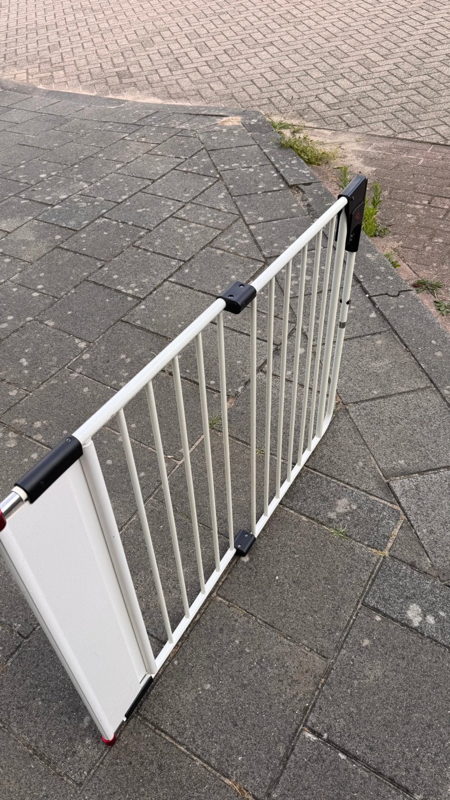 A3 SafetyDoor Traphekje, Kinderen en Baby's, Traphekjes, Ophalen of Verzenden, Zo goed als nieuw, Metaal of IJzer, 115 cm of meer