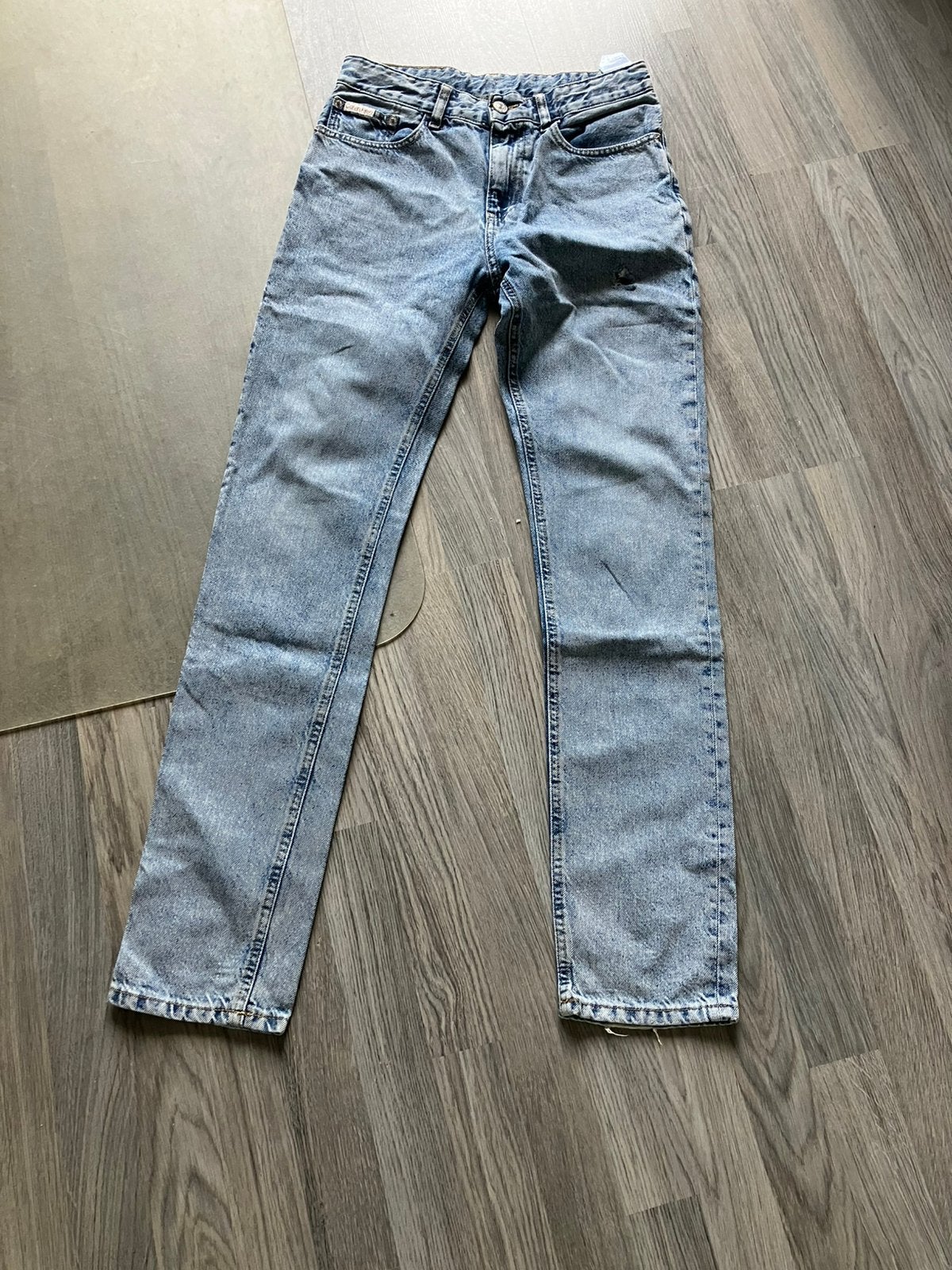 Mooie Jeans Calvin Klein mt 170 gratis shirt Airforce, Ophalen of Verzenden, Zo goed als nieuw
