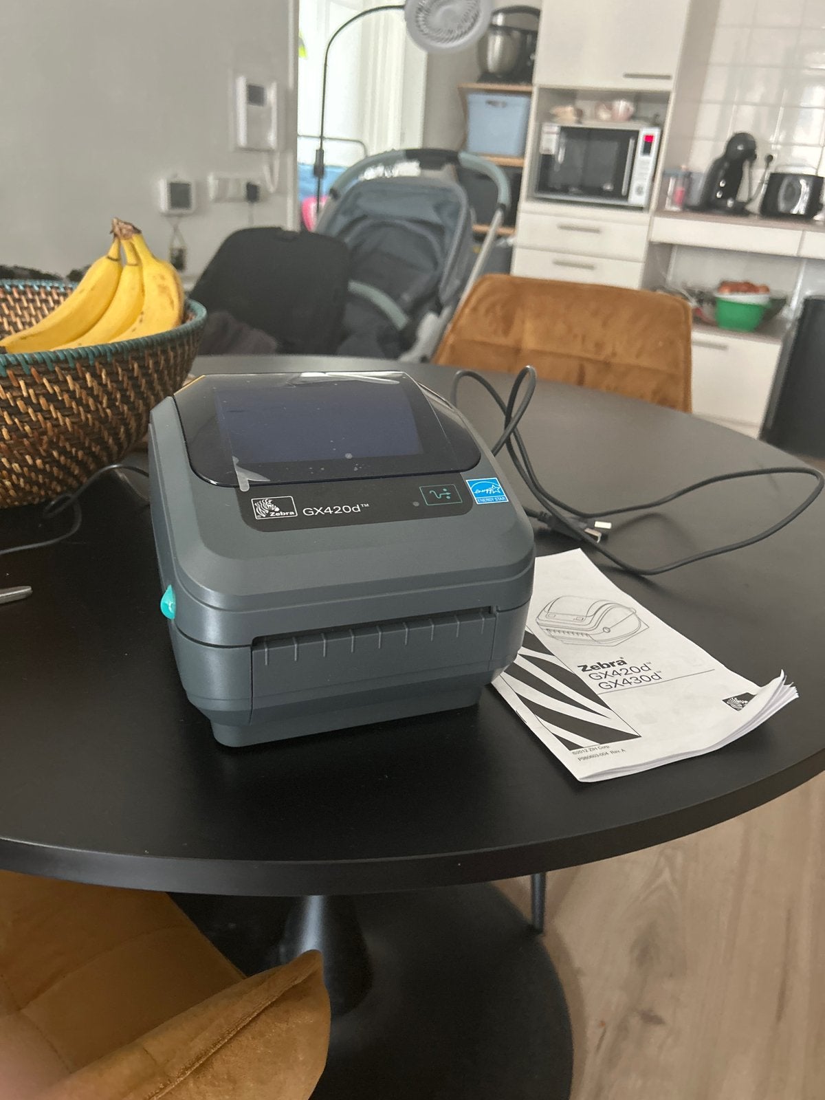 Zebra GX420d Thermische Printer –  incl. handleiding & doos, Computers en Software, Printers, Ophalen of Verzenden, Nieuw, Thermo-printer