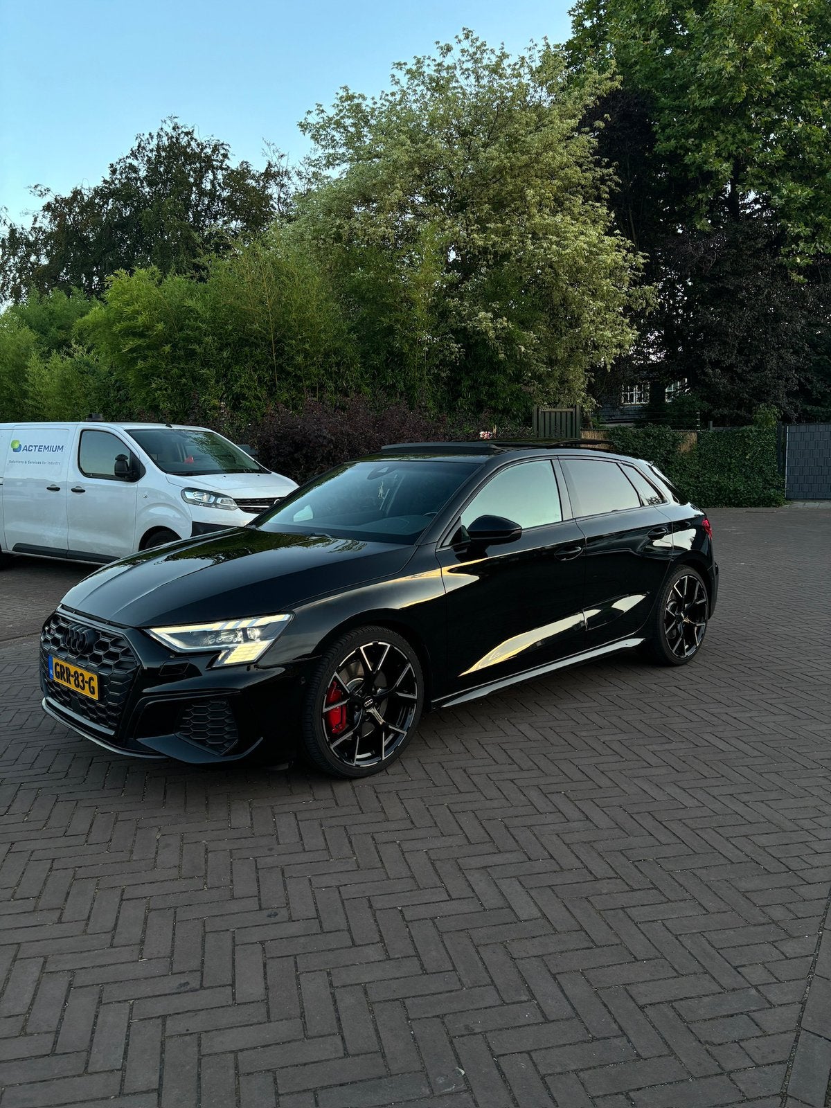 Audi A3 S3 2.0 Tfsi 310pk Quattro Zwart, Auto's, Automaat, S3, 4 cilinders, 1984 cc