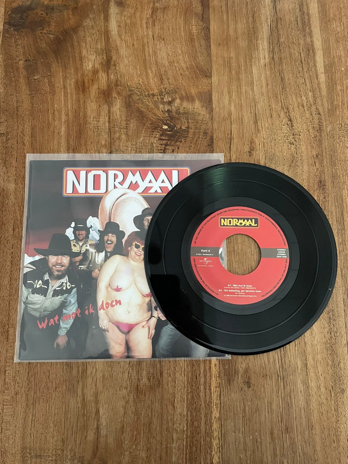Normaal - Wat mot ik doen, Gebruikt, 7 inch, Ophalen of Verzenden, Overige typen