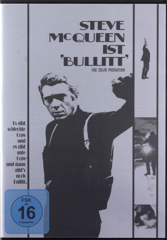 DVD Bullitt (Steve McQueen 1968), 1960 tot 1980, Bonusmateriaal, Vanaf 16 jaar, Duits