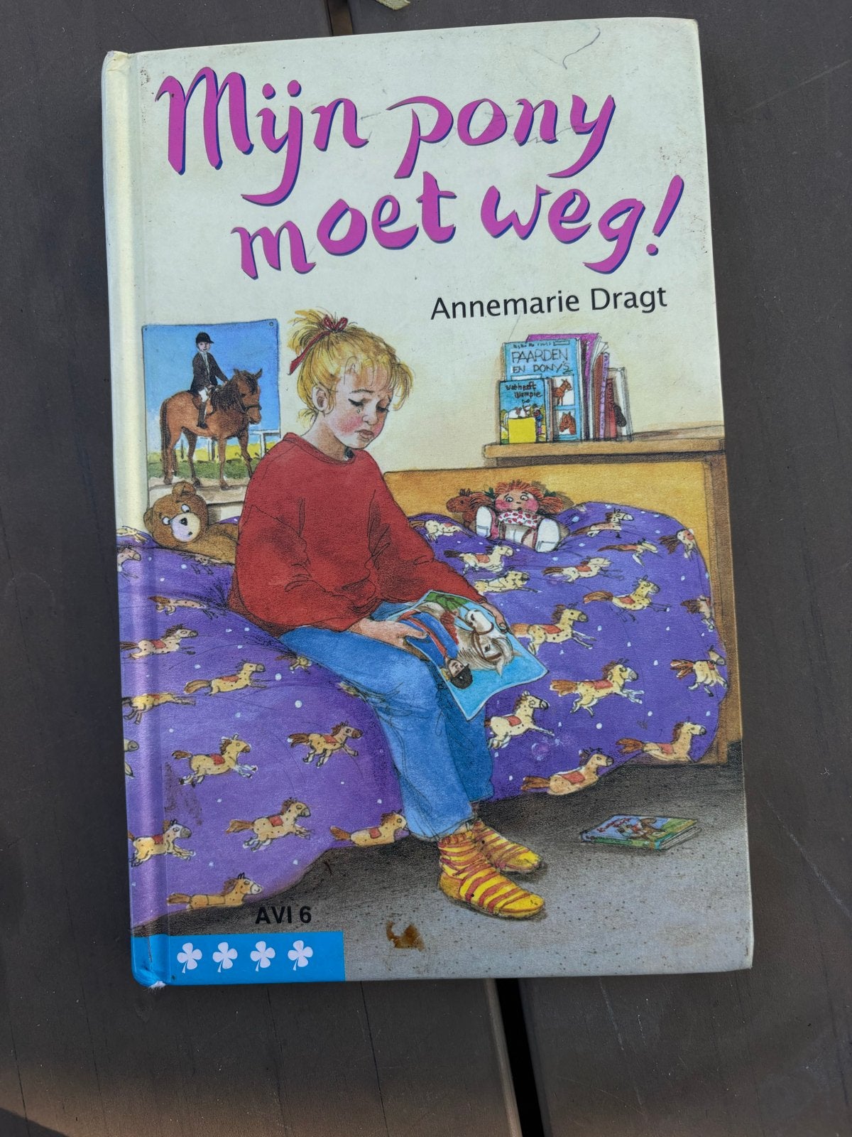 Mijn pony moet weg! - Annemarie Dragt (AVI 6), Ophalen of Verzenden, Gelezen, Fictie algemeen