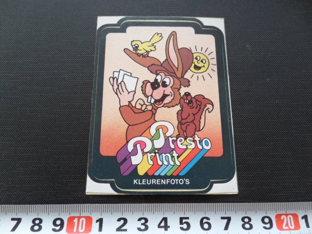 sticker Presto Print Kleurenfoto's *, Ophalen, Zo goed als nieuw
