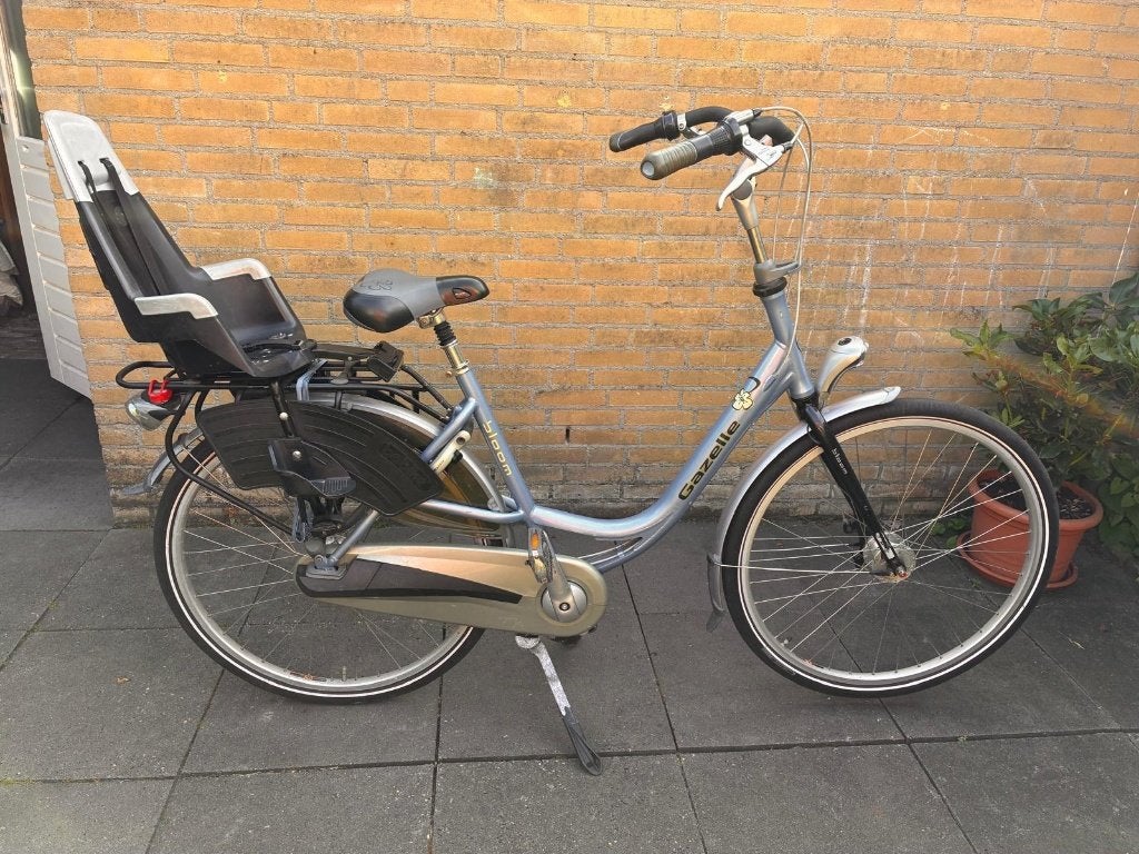 Nette Gazelle Bloom Mamafiets (Inclusief kinderzitje!), Fietsen en Brommers, Fietsen | Dames | Moederfietsen, Ophalen, Gazelle
