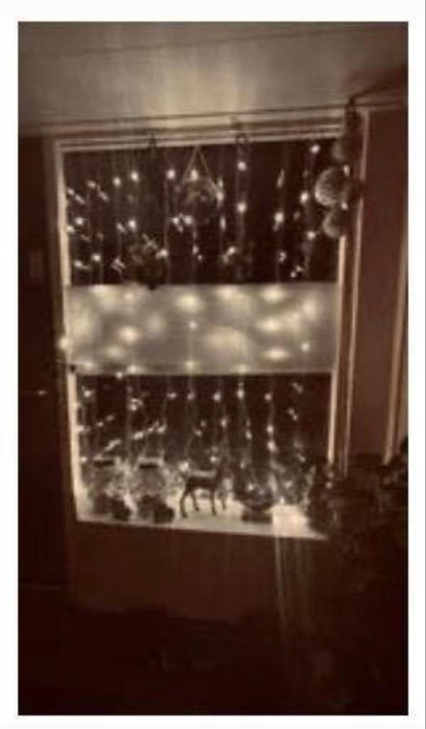 LED Lichtgordijn Warm Wit - 130x200 cm, Ophalen of Verzenden, Nieuw, Wit