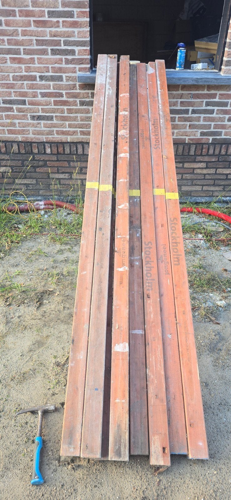 10 Metselprofielen 75x65x270 cm, Ophalen, Gebruikt, Overige typen, 250 tot 300 cm