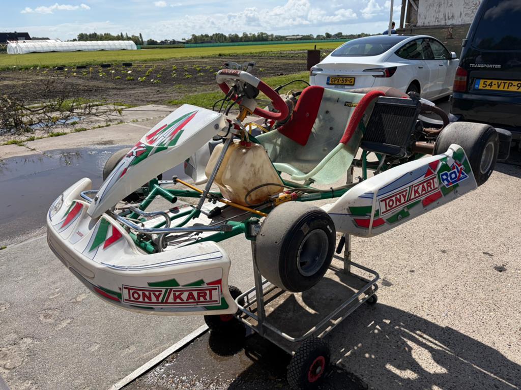 Tony kart 125cc, Sport en Fitness, Karting, Gebruikt, Kart, Ophalen
