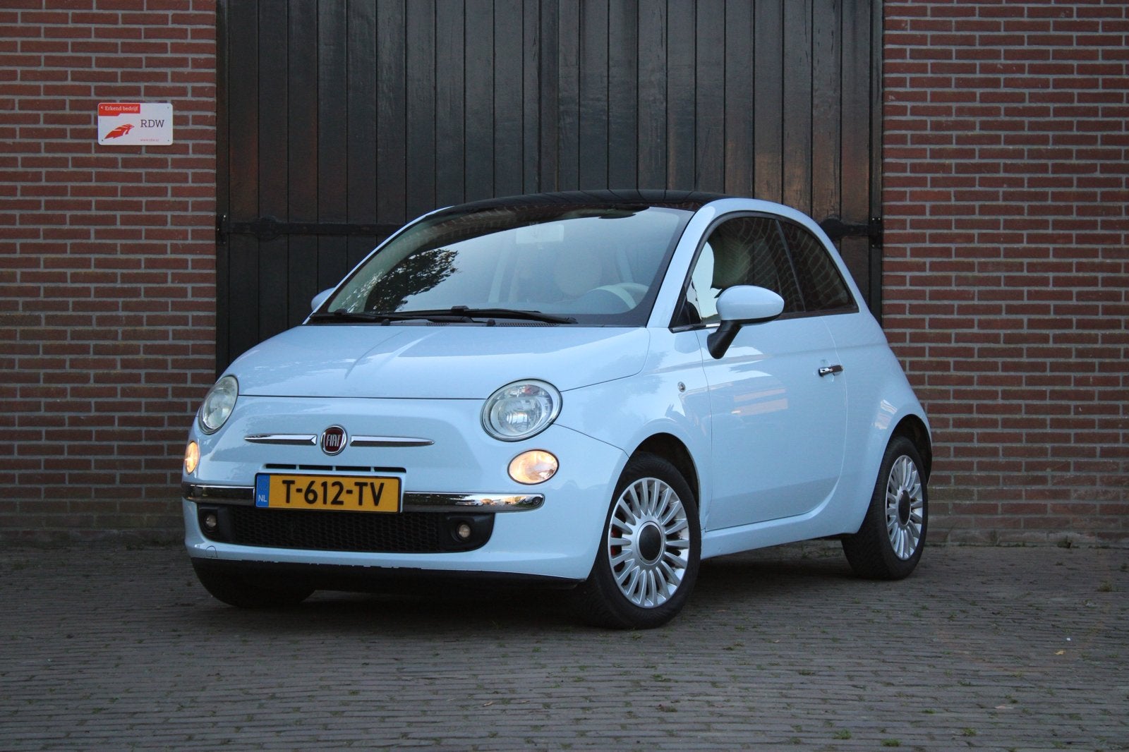 Fiat 500 1.4 sport / Airco / Parkeersensoren / nwe APK!, Voorwielaandrijving, 4 cilinders, 100 pk, 905 kg
