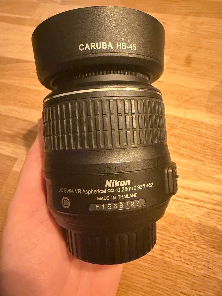Nikon AF-S DX Nikkor 18-55mm Lens, Ophalen of Verzenden, Gebruikt, Standaardlens, Zoom