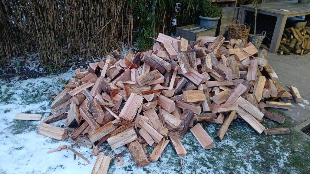 👉Droog haardhout – eerlijk geprijsd en snel geregeld!🔥, 6 m³ of meer, Ophalen of Verzenden, Blokken