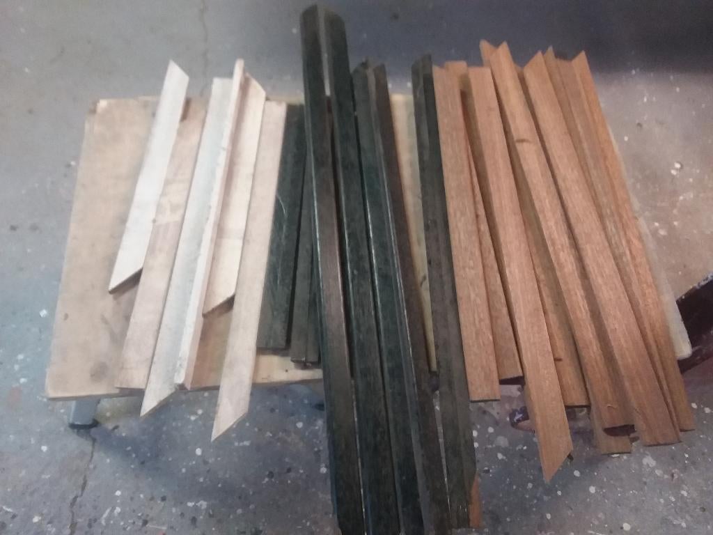 glaslatten vlak en sierlatten, Doe-het-zelf en Verbouw, Glas en Ramen, Ophalen, Gevelraam of Ruit, 80 tot 120 cm, 80 tot 120 cm